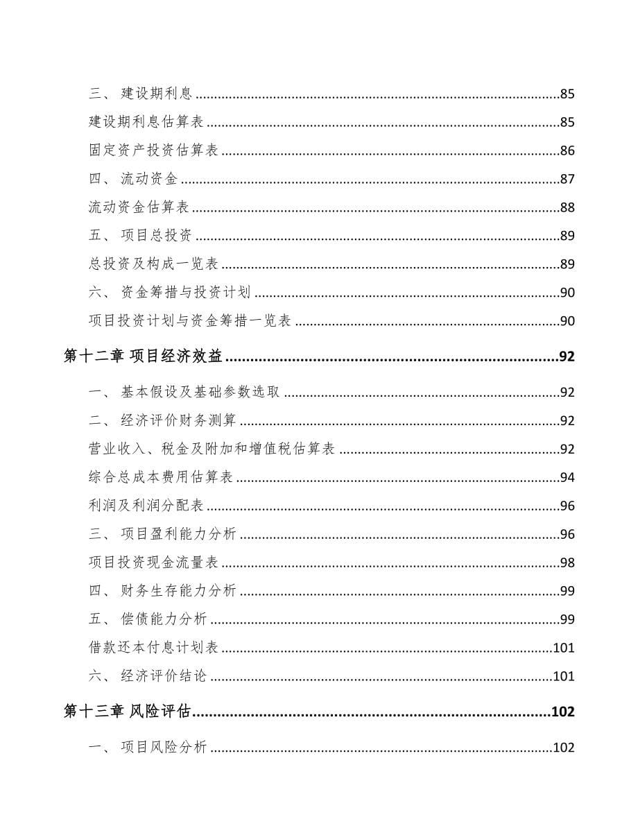 普洱市醚化剂项目可行性研究报告(DOC 81页)_第5页