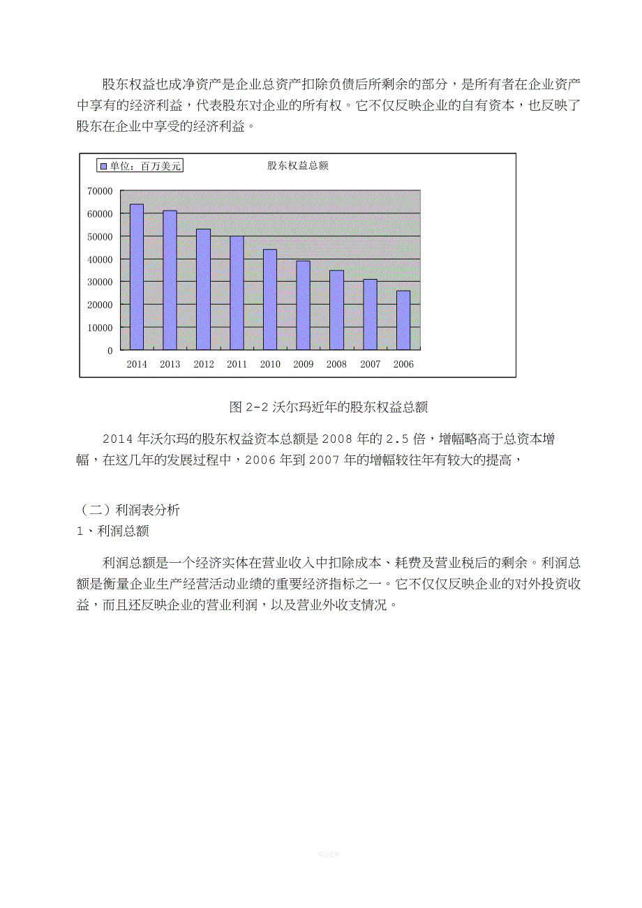 沃尔玛财务报表分析_第4页