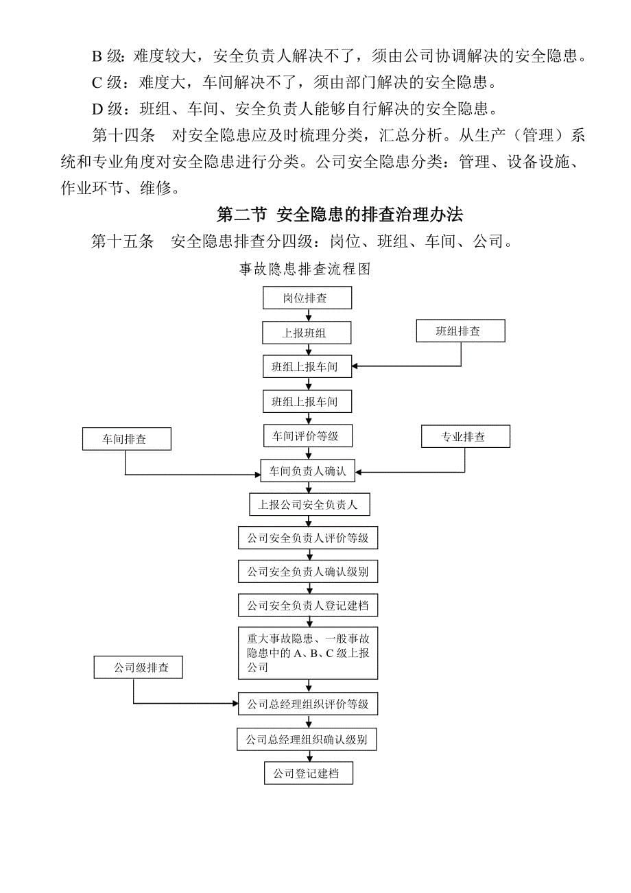 01-安全风险分级管控和隐患排查治理管理制度（天选打工人）.docx_第5页