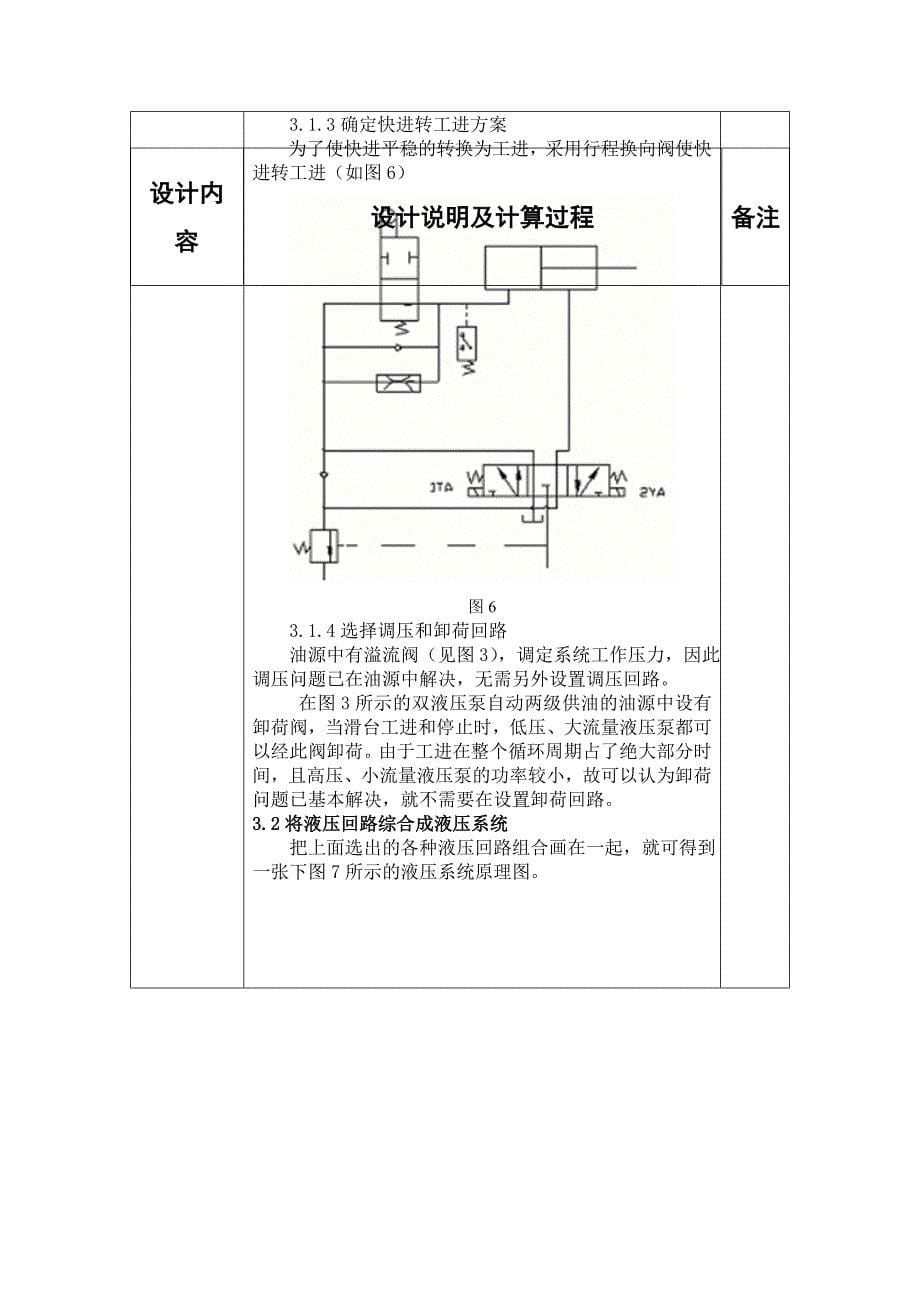 课程设计论文单头卧式车床液压系统设计_第5页