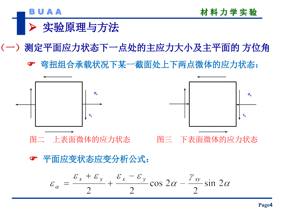 实验6弯扭组合_第4页