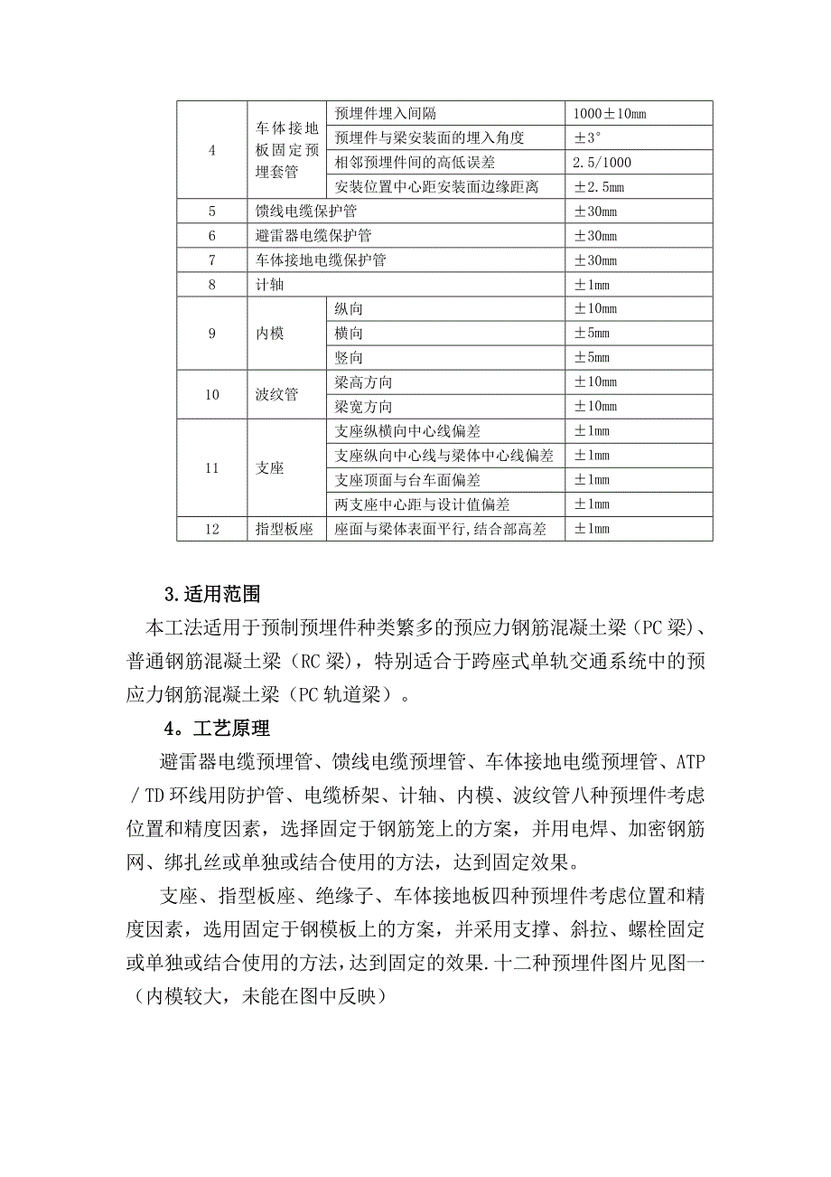 【施工管理】跨座式单轨预应力梁预埋件施工工法_第3页