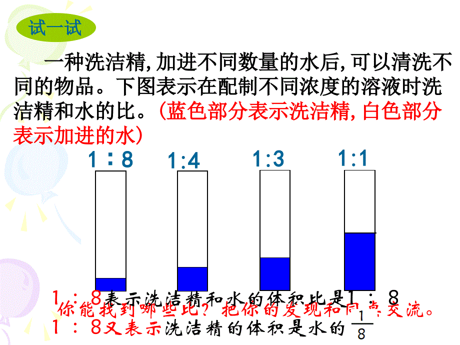 小学六年级上册数学苏教版5认识比_第4页