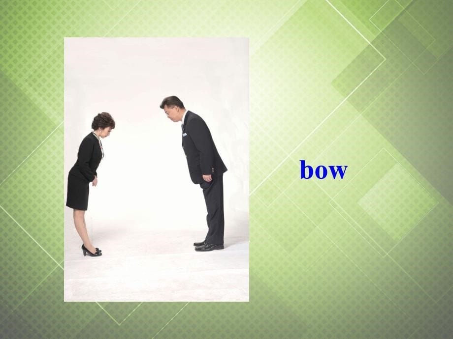 七年级英语下册 Module 11 Body language Unit 1 They touch noses!课件 新版外研版_第5页