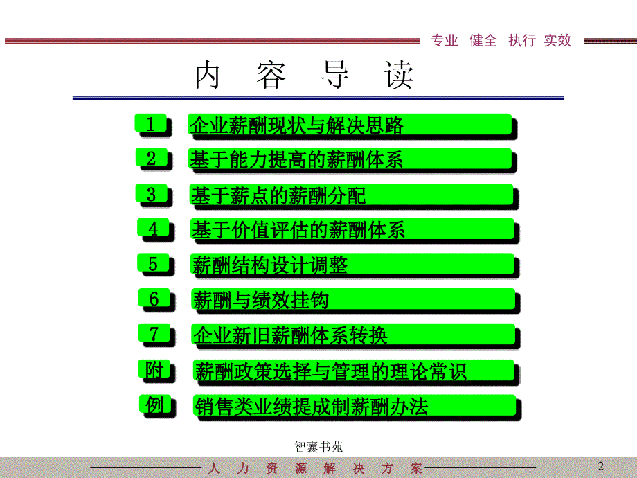 薪酬体系设计方案[智囊书苑]_第2页