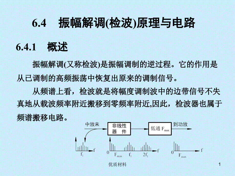 检波电路详解#高等教育_第1页