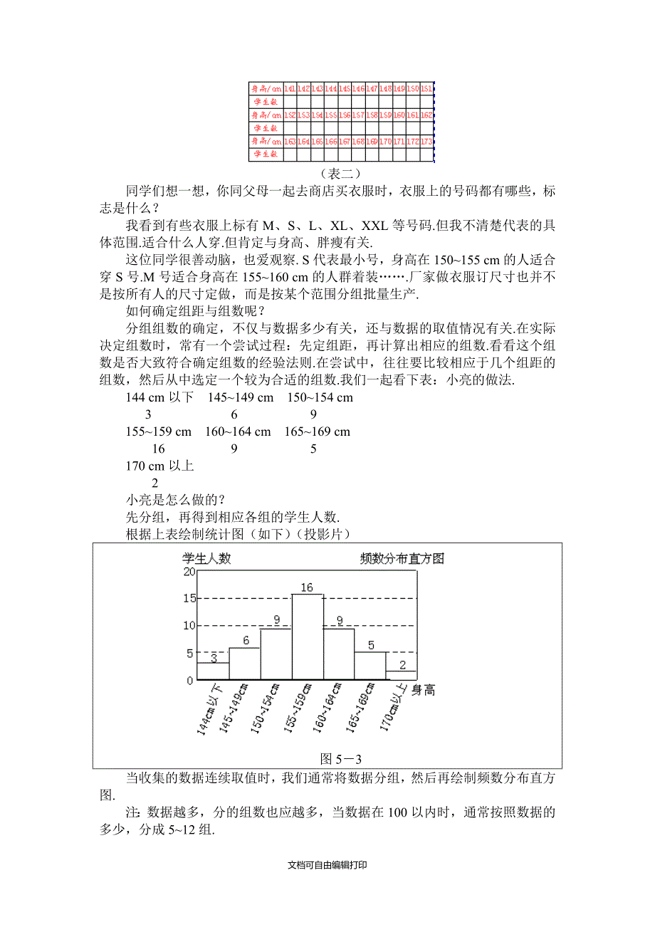 频数分布表与频数分布直方图_第3页