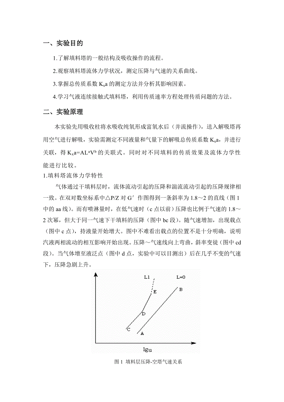 化工原理吸收实验报告_第1页