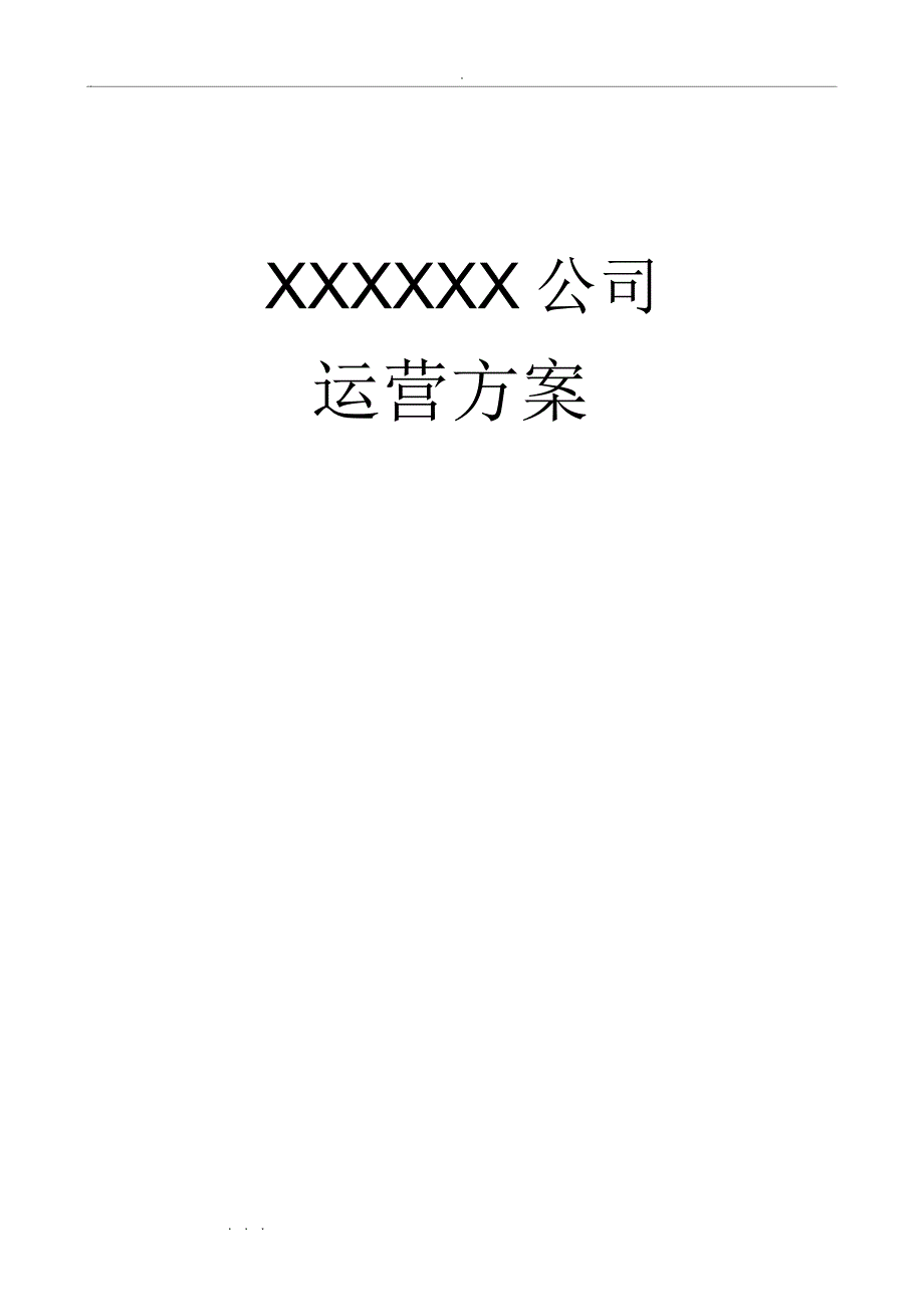 新公司运营计划书(20201229191805)_第1页