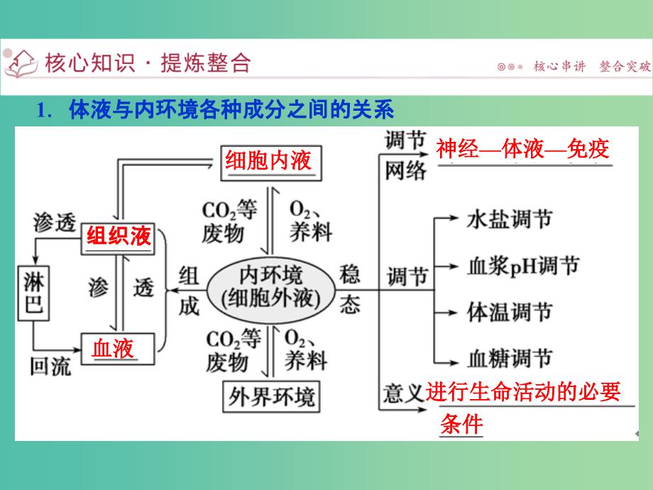 （浙江专用）高考生物二轮复习 专题五 生命活动的调节 第3讲 人体的稳态和免疫课件.ppt_第4页