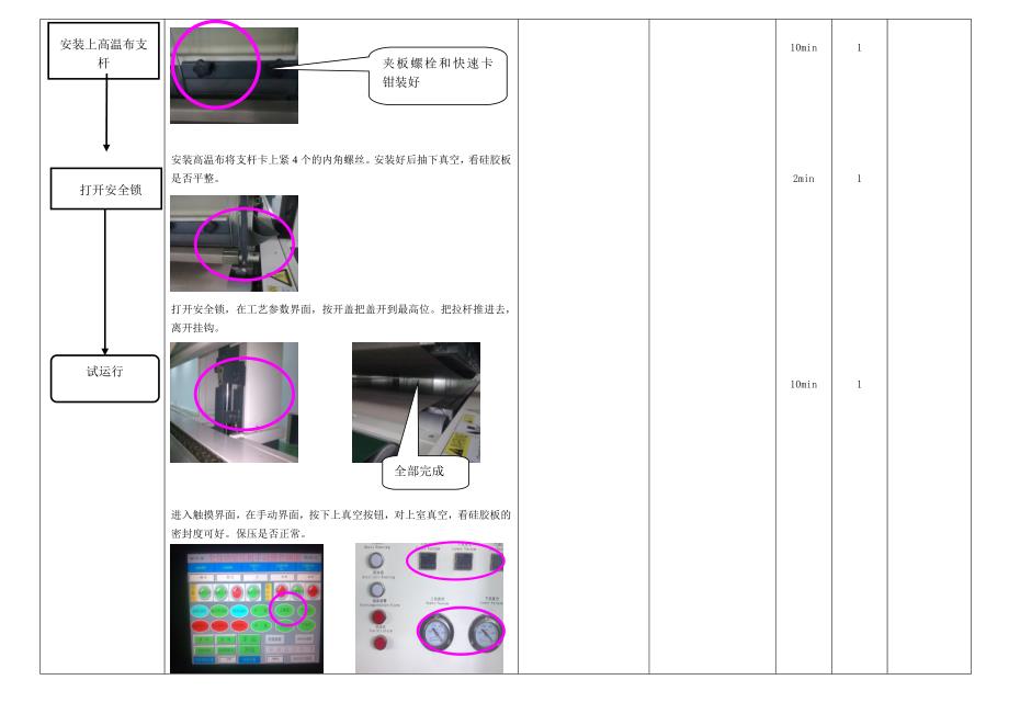 层压机硅胶板更换流程(设备维护手册).doc_第3页