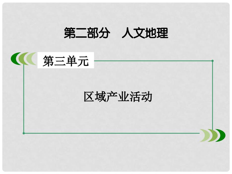 高考地理一轮复习 第2部分 人文地理 第3单元 区域产业活 第2讲 工业区位因素与工业地域形成课件 湘教版_第2页