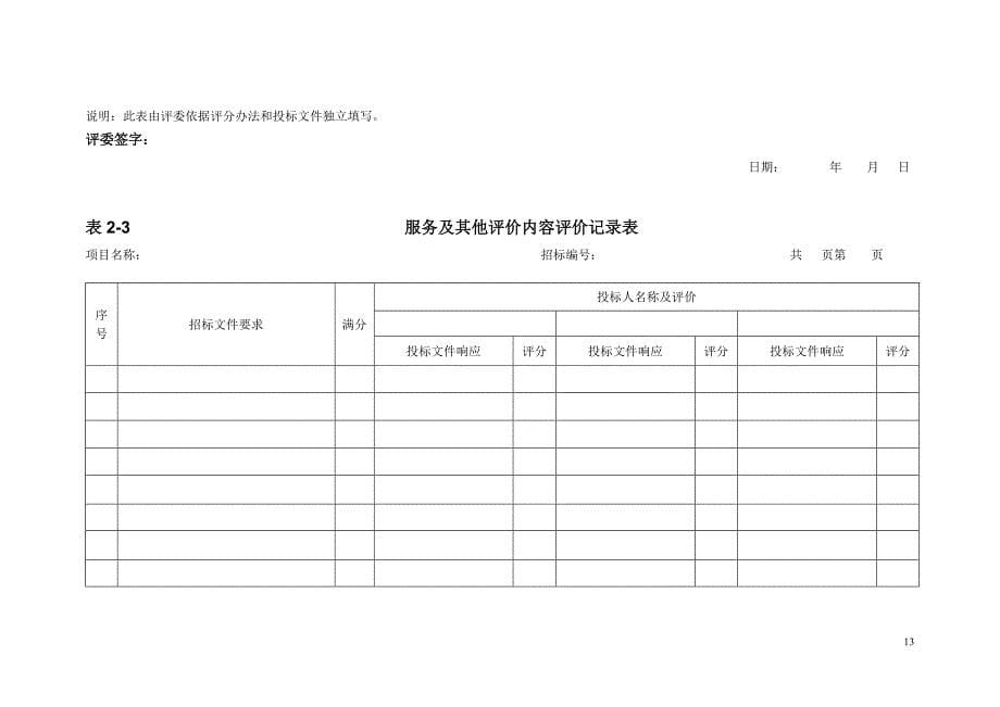 符合性与完整性评审记录表_第5页