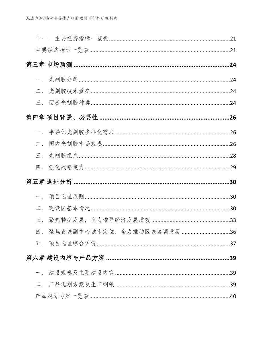 临汾半导体光刻胶项目可行性研究报告_范文模板_第2页