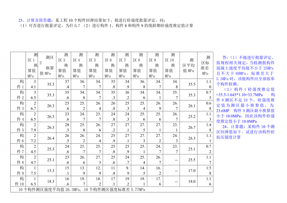 回弹法笔试试题_第3页