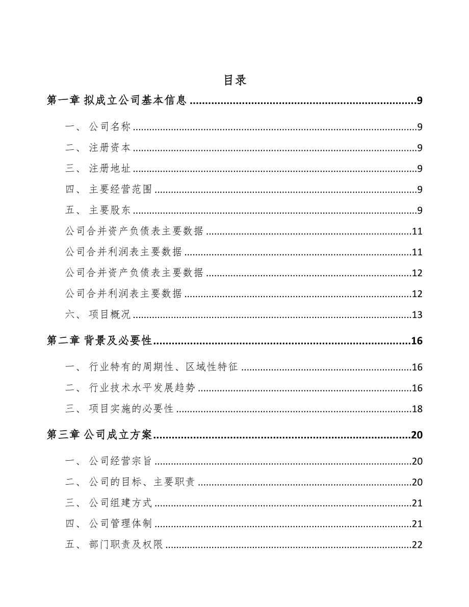 辽宁关于成立电子测量仪器公司可行性研究报告(DOC 85页)_第2页