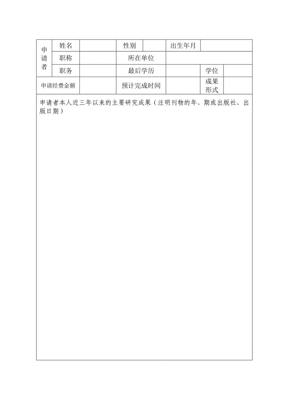 海南大学科研基金申请书_第2页