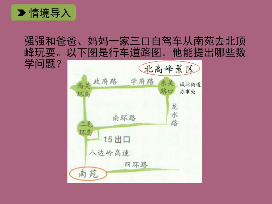 六年级下册数学3.14旅游中的数学问题浙教版ppt课件_第2页