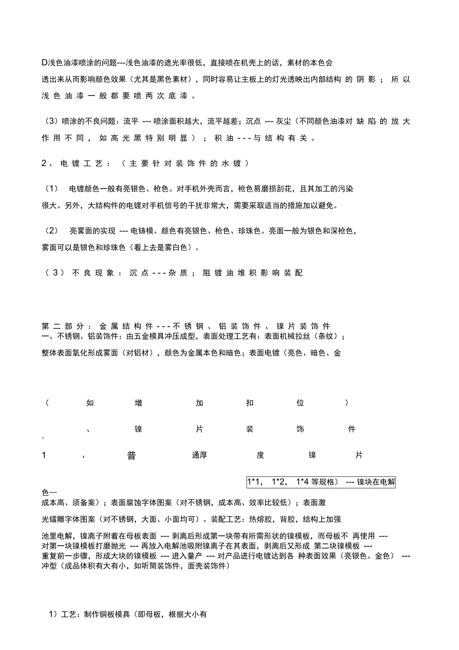 手机整机常用工艺_第2页