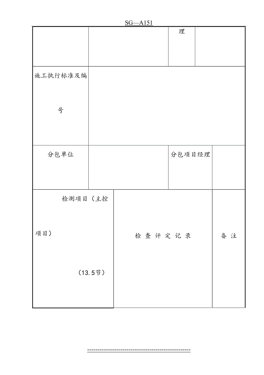 SG-A151智能建筑住宅(小区)智能化消防、安防分项工程质量验收记录表(1)_第3页