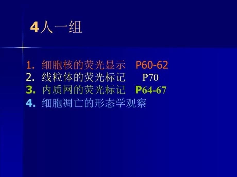 荧光显示细胞器和细胞凋亡共27页课件_第4页