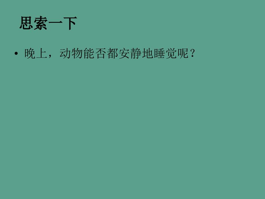 三年级上册科学4.1上夜班的动物1大象版ppt课件_第3页