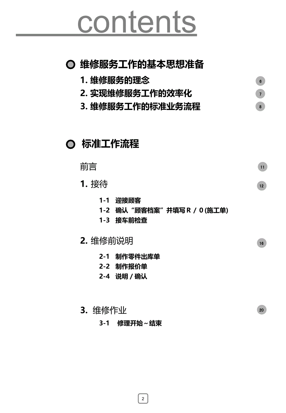 4S店汽车维修接待流程_第2页