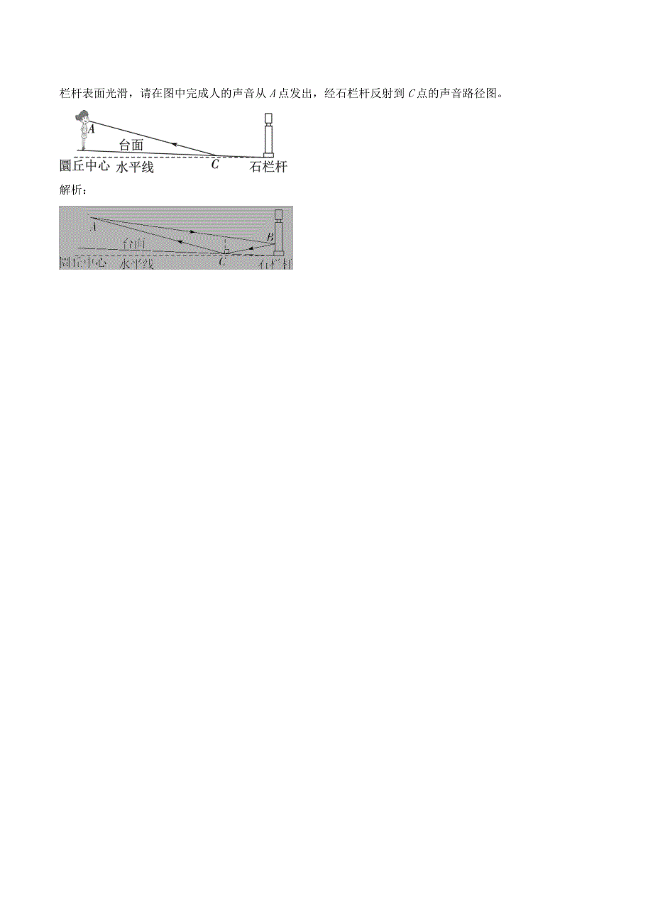 2020-2021学年八年级物理上学期寒假作业巩固练07光的直线传播光的反射含解析_第4页