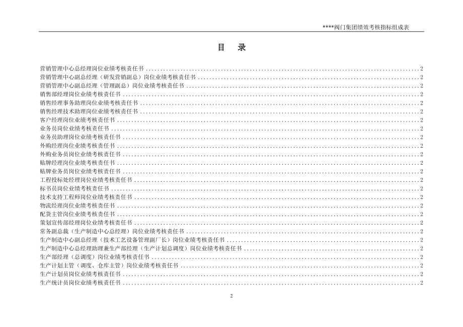 某公司考核责任书全_第2页