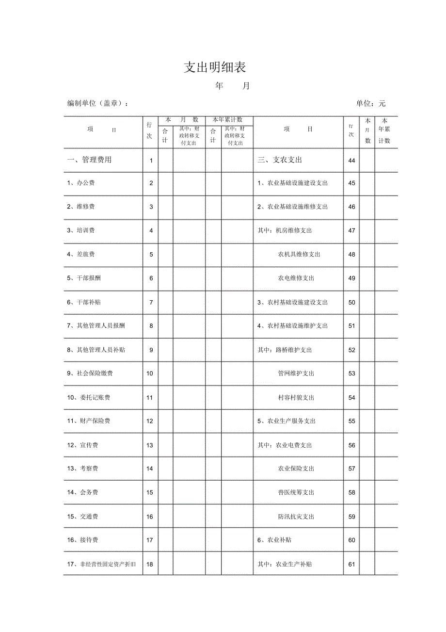 村级会计报表_第5页