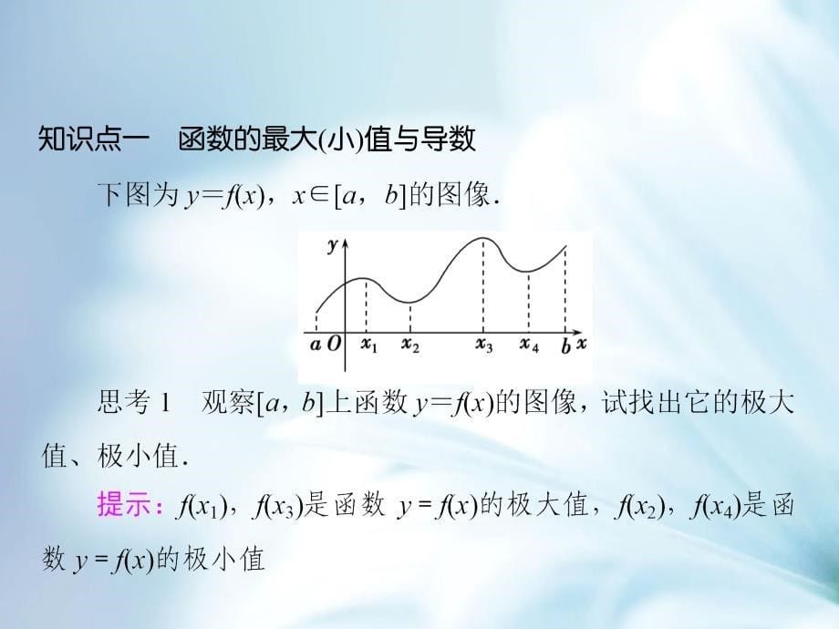 数学同步优化指导北师大版选修22课件：第3章 2.2 最大值、最小值问题_第5页