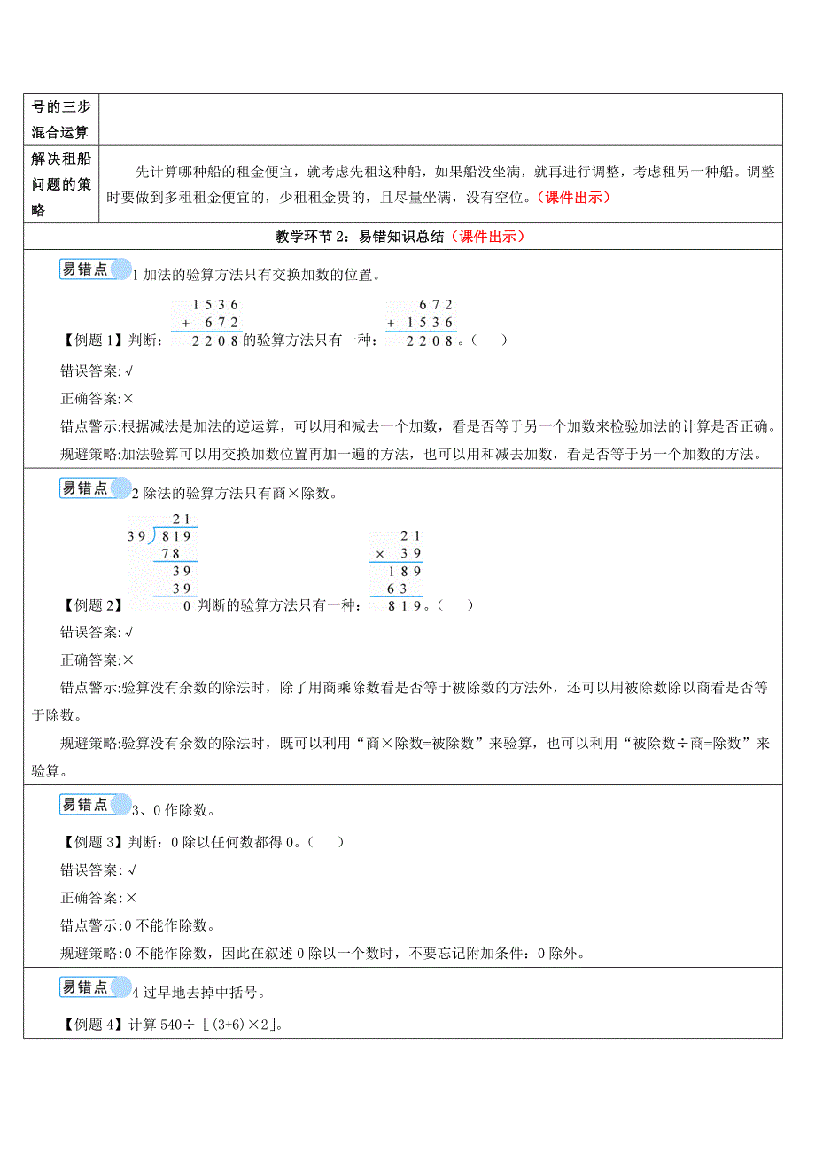 第一单元整理和复习单元重点知识归纳与易错警示（导学案）.doc_第2页