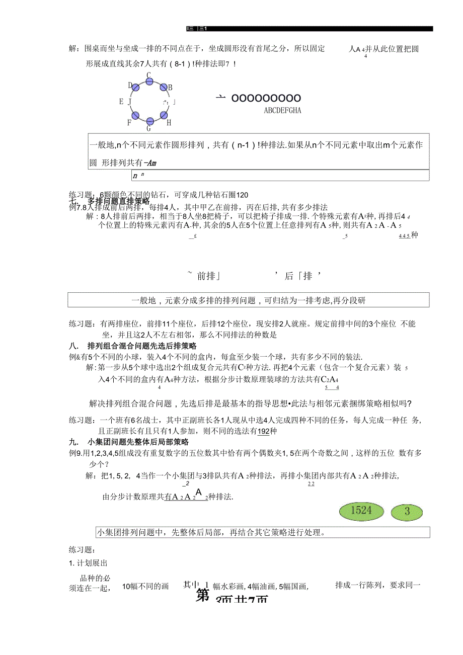 超全超全的排列组合的二十多种解法_第3页