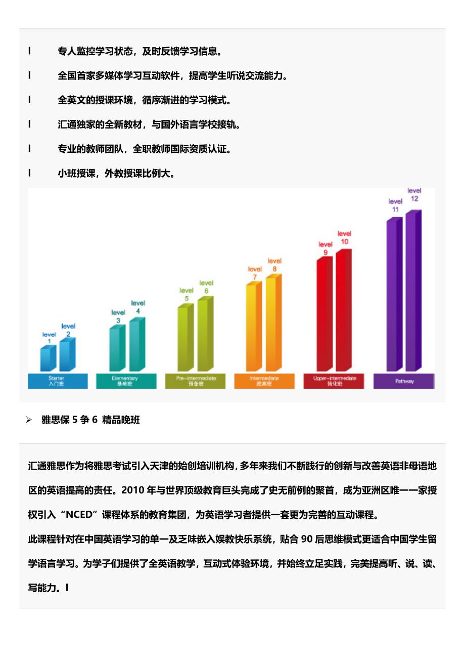 汇通雅思(原天津市雅思考试中心)课程设置_第3页