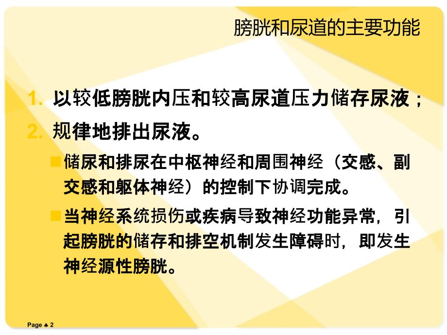 神经源性膀胱处理ppt课件_第2页