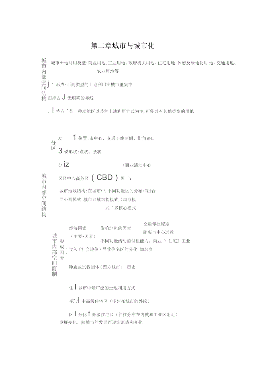 高中地理必修2知识点总结框架_第2页