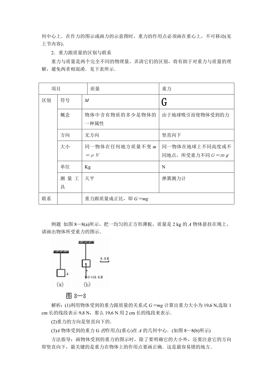 八年级物理7.3《重力》_第2页