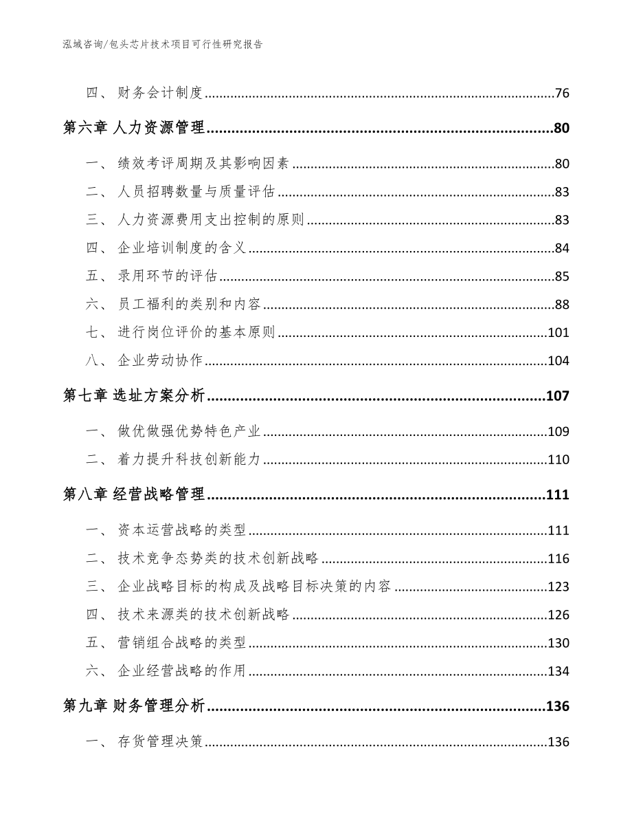 包头芯片技术项目可行性研究报告_第3页