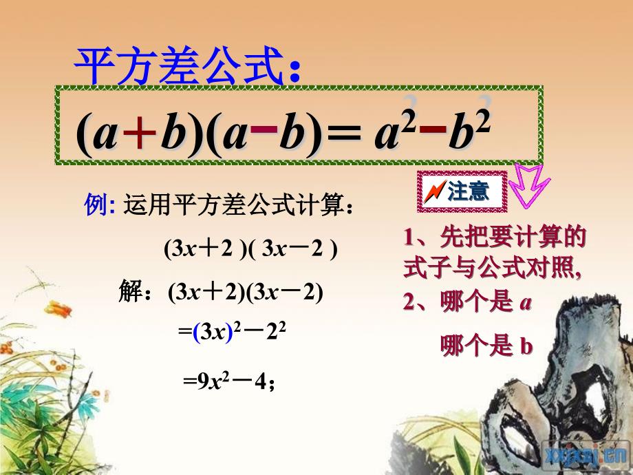 [名校联盟]江西省赣县第二中学七年级数学下册教学课件：完全平方公式_第2页