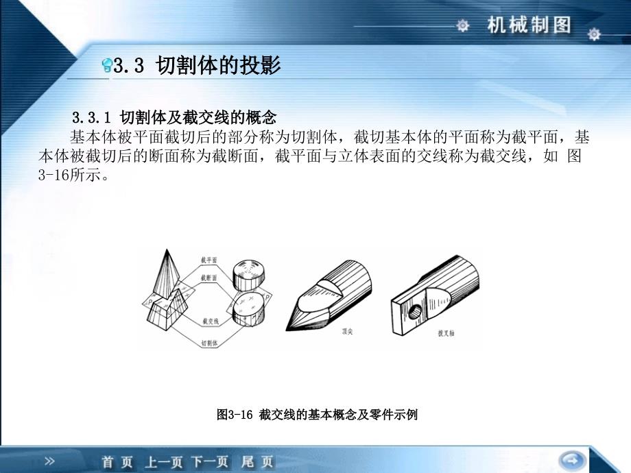 画出完整正四棱锥的三个投影_第4页