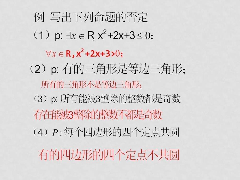 高中数学：知识点复习课件人教版选修21_第5页