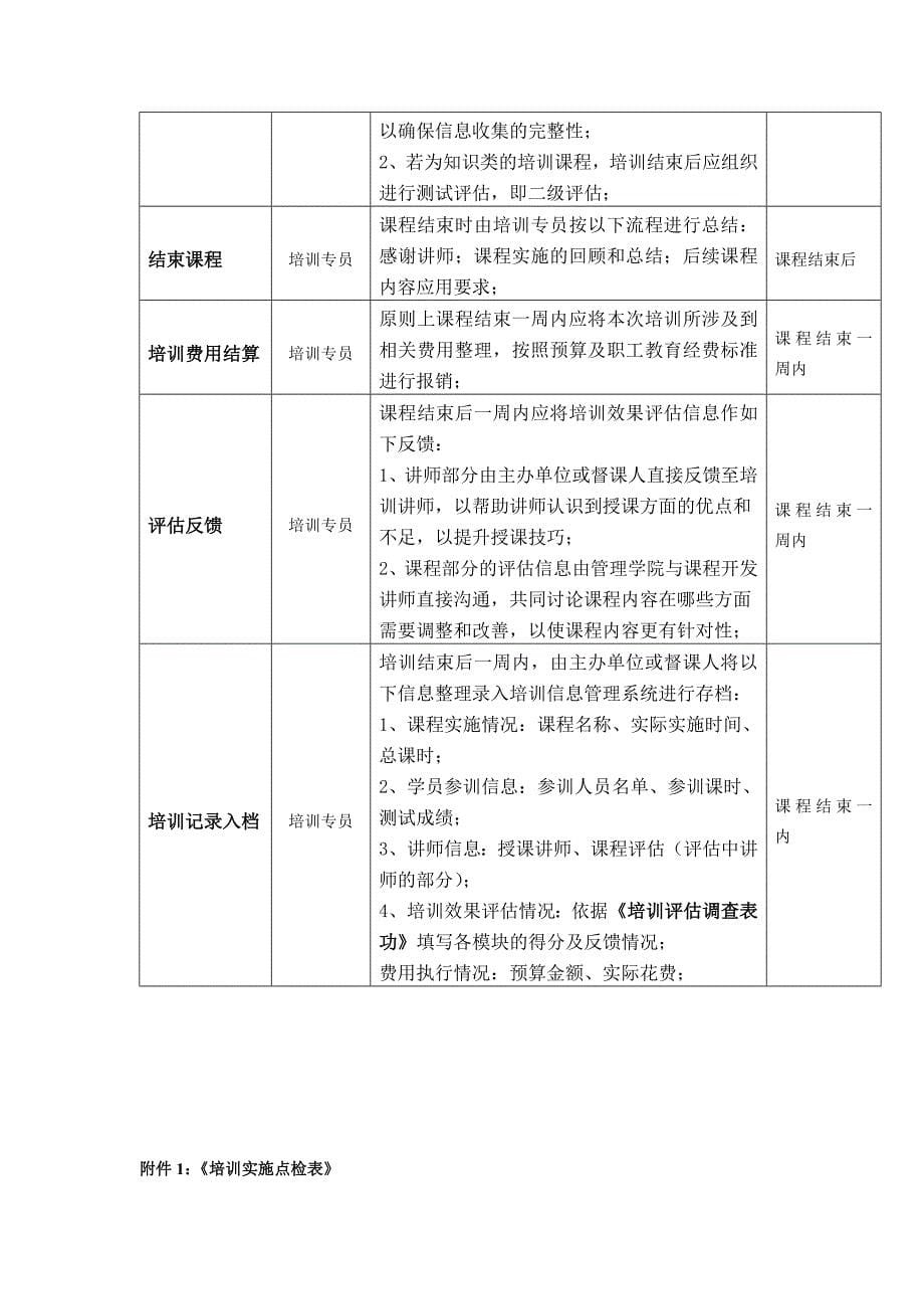 通用培训实施流程_第5页