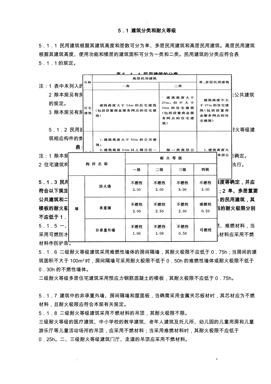 建筑设计防火规范--民用建筑_第1页