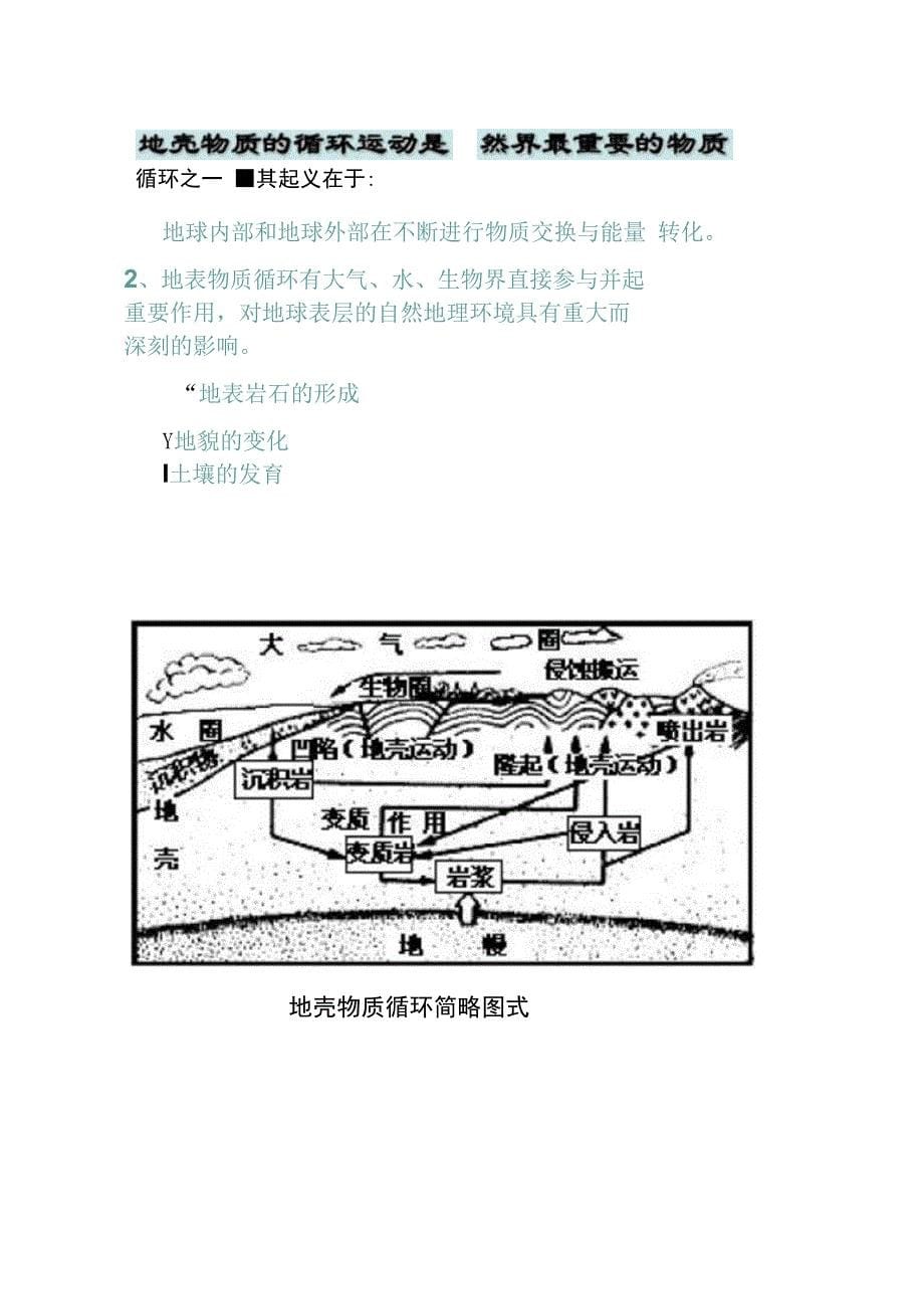 专题四3地壳的物质组成及循环Microsoft精_第5页