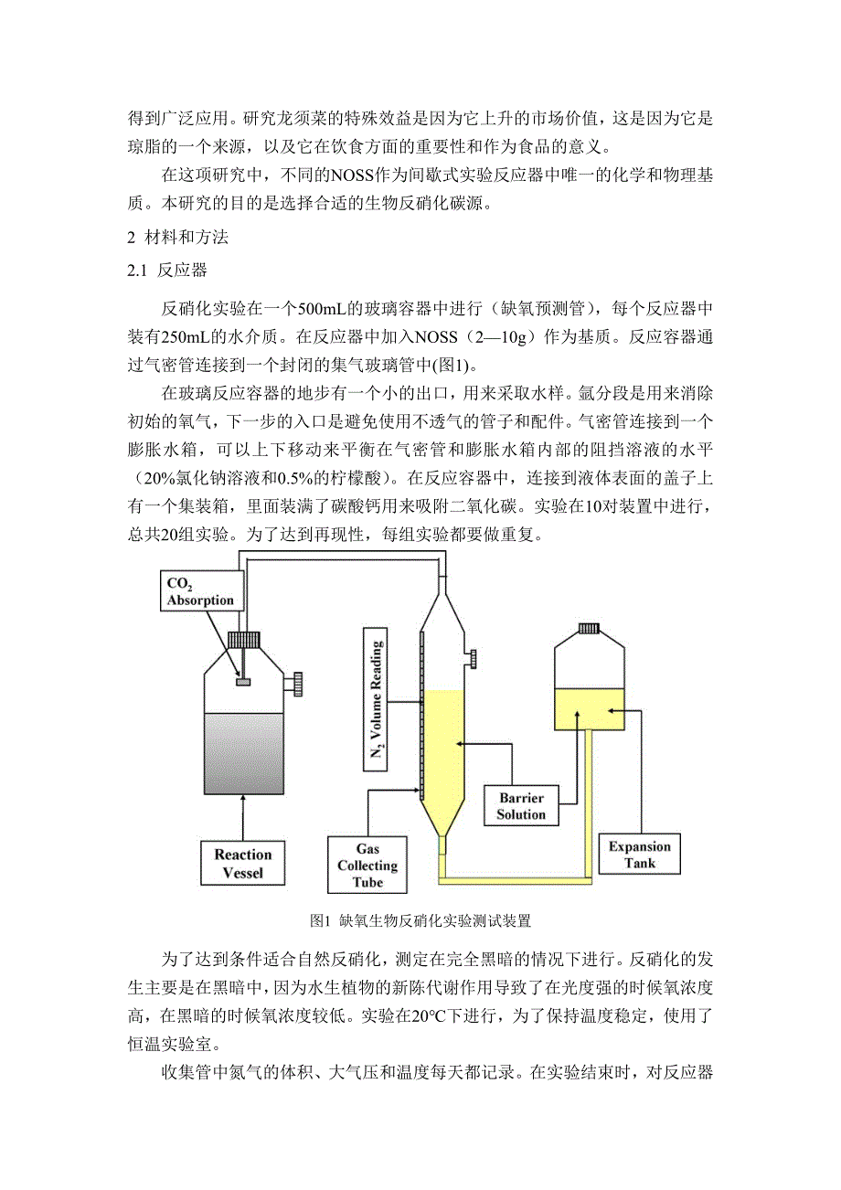 专业英语-芦竹、甘草和龙须菜作为间歇式脱氮_第2页