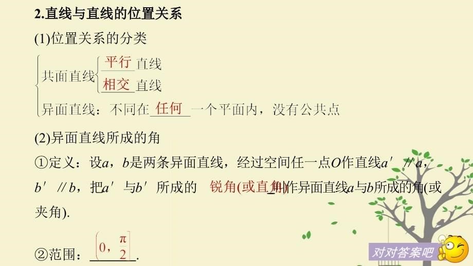 高考数学大一轮复习第八章立体几何与空间向量8.3空间图形的基本关系与公理课件理北师大版_第5页