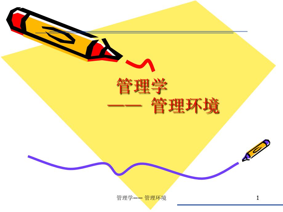 管理学管理环境_第1页