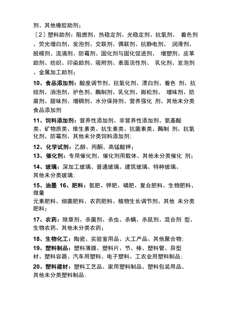 化工行业分类_第3页