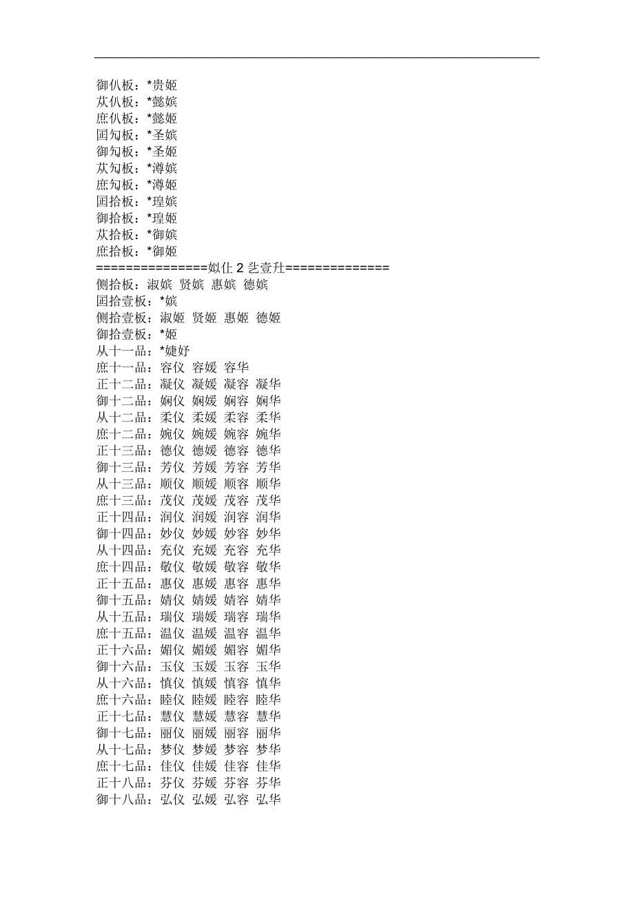 古代妃子等级.doc_第5页