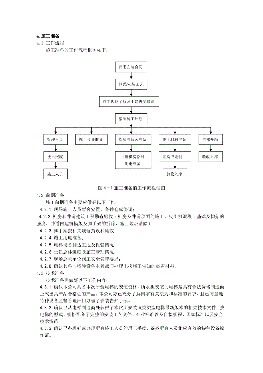 电梯安装施进度计划(范本)_第4页